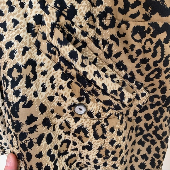 Leopard Print Lightweight Puffer Jacket - Picture 2 of 2